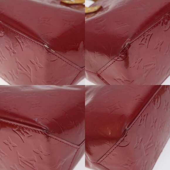 LOUIS VUITTON Monogram Vernis Reade PM Hand Bag Pomme D'amour M91990 - Picture 10 of 12